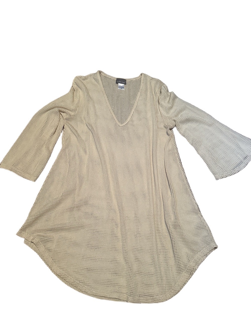 Jordan Taylor Cream beach cover-up Medium